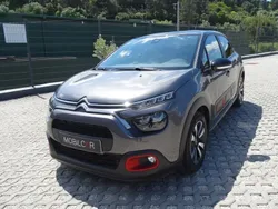 Cinza Usado 2022 Citroën C3 PureTech Citadino | € 13.450 (Preço justo)