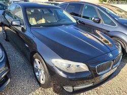 Preto Usado 2011 BMW 520 Exclusive Sedan | € 13.900 (Preço justo)