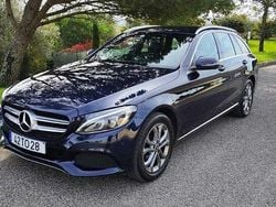 Azul Usado 2017 Mercedes C200 Sedan | € 15.500 (Bom preço)