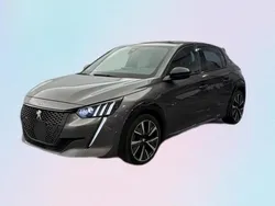 Cinza Usado 2021 Peugeot 208 GT-line Citadino | € 18.750 (Preço elevado)