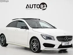 Branco Usado 2015 Mercedes CLA180 AMG line Sedan | € 19.990 (Preço justo)