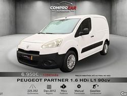 Branco Usado 2012 Peugeot Partner Monovolume | € 6.950 (Super Preço)