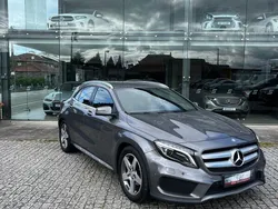 Cinza Usado 2016 Mercedes GLA180 AMG line SUV | € 18.250 (Bom preço)