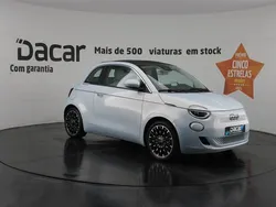 Azul Usado 2022 Fiat 500e La Prima Cabrios | € 22.499 (Super Preço)