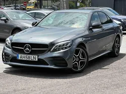 Cinzento Usado 2021 Mercedes C300 AMG line Sedan | € 37.900 (Super Preço)