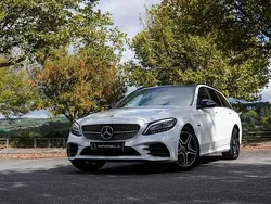 Branco Usado 2020 Mercedes C300 AMG line Carrinha | € 32.950