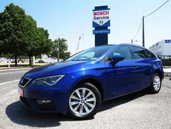 Azul Usado 2020 Seat Leon ST Carrinha | € 15.900 (Preço justo)