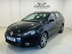 Preto Usado 2010 VW Golf VI Carrinha | € 5.890 (Preço justo)