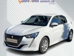 Branco Usado 2021 Peugeot 208 Citadino | € 11.950 (Preço justo)