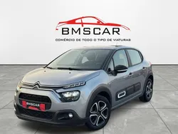 Cinza Usado 2022 Citroën C3 PureTech Citadino | € 16.500 (Preço justo)