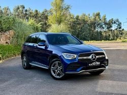 Azul Usado 2021 Mercedes GLC300 SUV | € 41.500 (Bom preço)