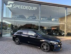 Preto Usado 2017 Mercedes CLA180 Shooting Brake AMG line Carrinha | € 19.250 (Preço justo)