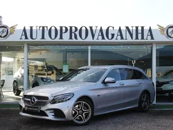 Cinza Usado 2020 Mercedes C300 AMG line Carrinha | € 34.900 (Preço justo)