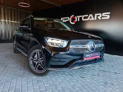 Preto Usado 2021 Mercedes GLC300 AMG line SUV | € 39.900