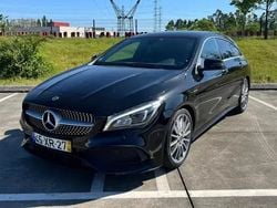 Preto Usado 2019 Mercedes CLA200 Shooting Brake AMG line Carrinha | € 29.990 (Preço justo)