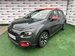 Cinza Usado 2017 Citroën C3 Attraction Citadino | € 9.990 (Preço justo)