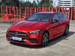 Vermelho Usado 2022 Mercedes C300 AMG line Carrinha | € 37.990 (Super Preço)