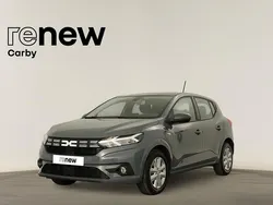 Cinzento Usado 2024 Dacia Sandero Expression Citadino | € 17.490 (Preço justo)
