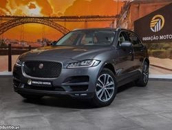 Cinza Usado 2017 Jaguar F-Pace Prestige SUV | € 29.900 (Preço justo)