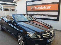 Preto Usado 2010 Mercedes E220 Cabrios | € 21.900