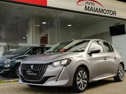 Cinza Usado 2020 Peugeot 208 Active Citadino | € 13.200 (Preço justo)