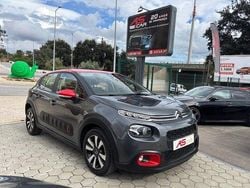 Cinza Usado 2017 Citroën C3 Feel Citadino | € 12.990 (Preço justo)
