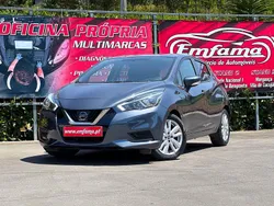 Azul Usado 2020 Nissan Micra Acenta Citadino | € 11.950 (Bom preço)