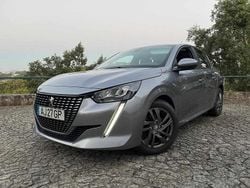 Cinza Usado 2021 Peugeot 208 Business-Line Citadino | € 15.400 (Preço justo)