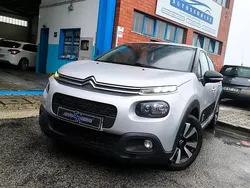 Cinzento Usado 2018 Citroën C3 Feel Citadino | € 9.800 (Bom preço)