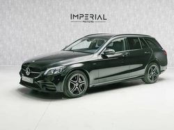 Preto Usado 2019 Mercedes C300e AMG line Carrinha | € 29.950 (Preço justo)
