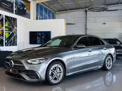 Cinza Usado 2024 Mercedes C300 AMG line Sedan | € 56.250 (Super Preço)