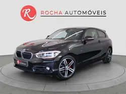 Preto Usado 2015 BMW 118 Sport Line Citadino | € 14.990 (Bom preço)