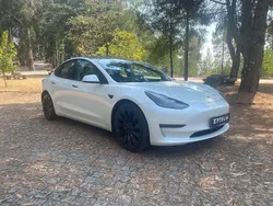 Branco Usado 2021 Tesla Model 3 Performance Sedan | € 26.497 (Super Preço)