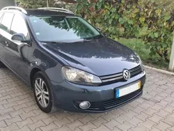 Azul Usado 2009 VW Golf VI Carrinha | € 8.500 (Preço justo)