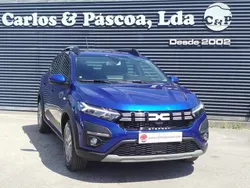 Azul Usado 2021 Dacia Sandero Citadino | € 15.950 (Preço justo)