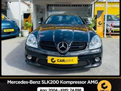 Preto Usado 2004 Mercedes SLK200 AMG Cabrios | € 24.900