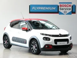 Branco Usado 2018 Citroën C3 PureTech Citadino | € 8.490 (Bom preço)