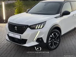 Branco Usado 2021 Peugeot 2008 GT-line SUV | € 17.990 (Preço justo)