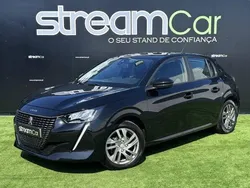 Preto Usado 2021 Peugeot 208 Citadino | € 14.900 (Preço justo)