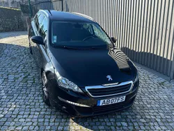 Preto Usado 2014 Peugeot 308 Style Carrinha | € 9.750 (Preço justo)
