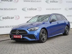 Azul Usado 2023 Mercedes C300 AMG line Carrinha | € 63.500