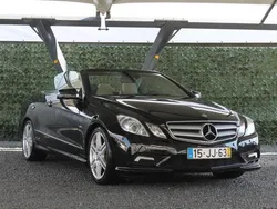 Preto Usado 2010 Mercedes E250 Avantgarde Cabrios | € 19.890 (Bom preço)