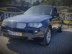 Azul Usado 2008 BMW X3 Lifestyle SUV | € 10.900 (Bom preço)
