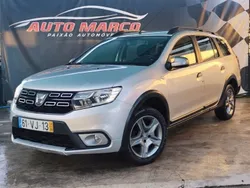 Cinza Usado 2018 Dacia Logan Stepway Sedan | € 11.990 (Preço justo)