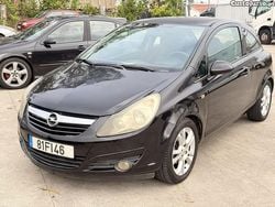Preto Usado 2008 Opel Corsa Coupé | € 2.700 (Super Preço)