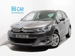 Cinza Usado 2015 Citroën C4 Feel Citadino | € 9.490 (Bom preço)