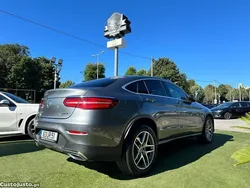 Cinza Usado 2018 Mercedes GLC250 AMG line Coupé | € 44.750 (Preço elevado)