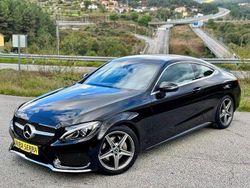 Preto Usado 2017 Mercedes C220 Coupé | € 29.500