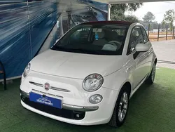 Branco Usado 2014 Fiat 500C Lounge Cabrios | € 11.950 (Preço elevado)