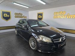 Preto Usado 2015 Mercedes A180 AMG line | € 14.990 (Bom preço)